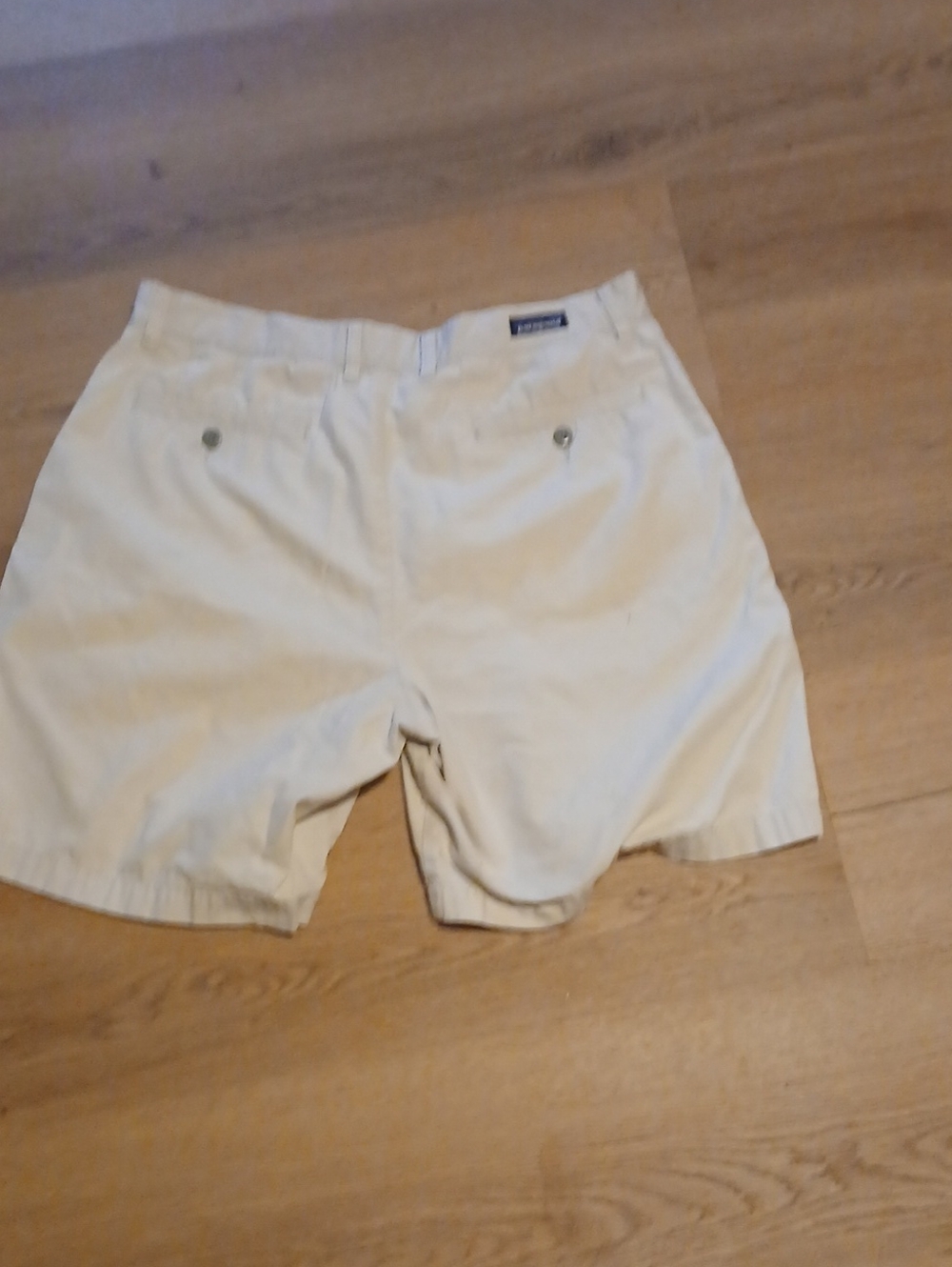 Patagonia Men's Light Cream Flat Front Shorts